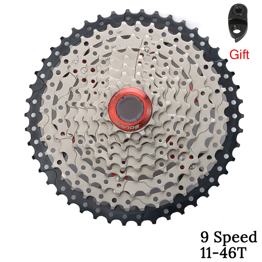 MTB Bicycle freewheel 8 9 10 11 Speed 40 42 46 50T Flywheel For Shinamo XT SLX Sram Mountain Bike Cycling Cassette Accessories