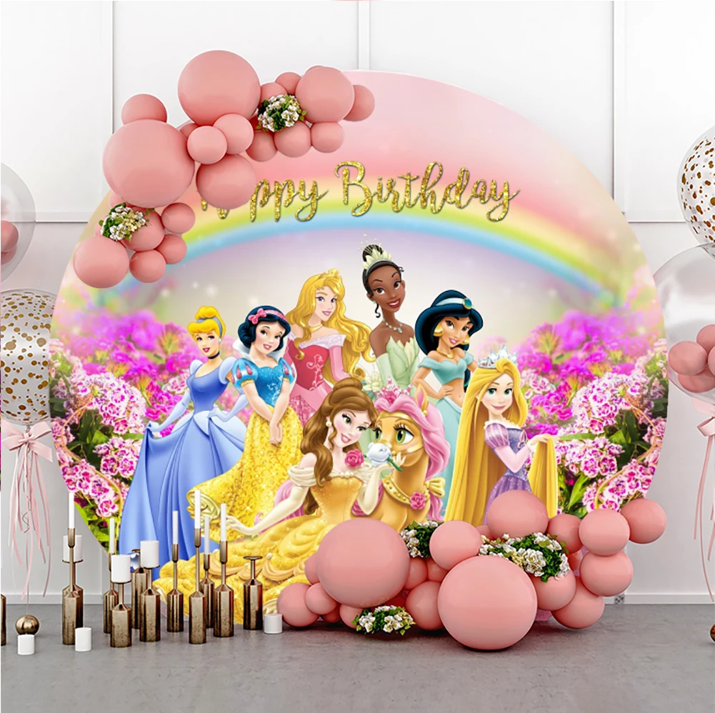 Matemático tema marca Fondo de cumpleaños con nombre personalizado para Sesión de fotos,  decoración de fiesta de Princesas de Disney, sesión de fotos - AliExpress  Hogar y jardín