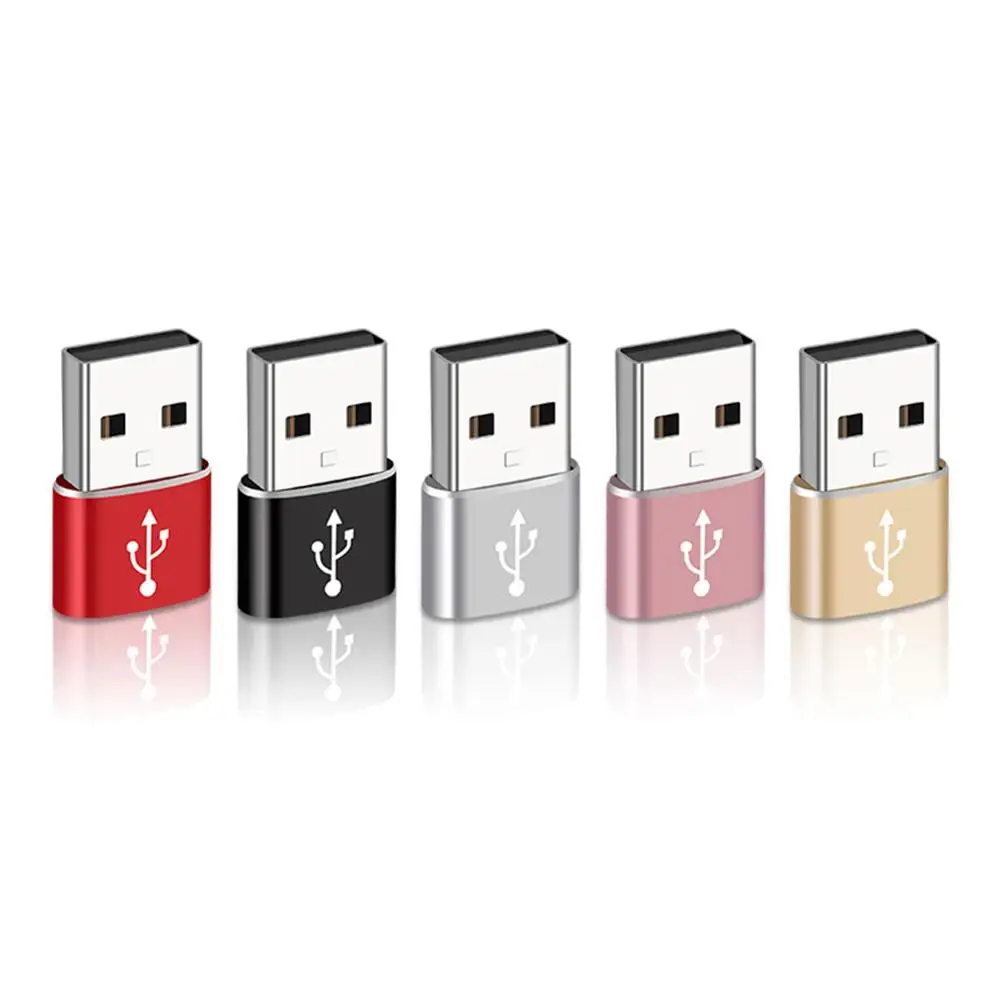 USB To Type C Adapter Type C Adapter USB 3.0 Type A Male to USB 3.1 Type C Female Connector Converter Adapter Type-c Standard Charging Data Transfer