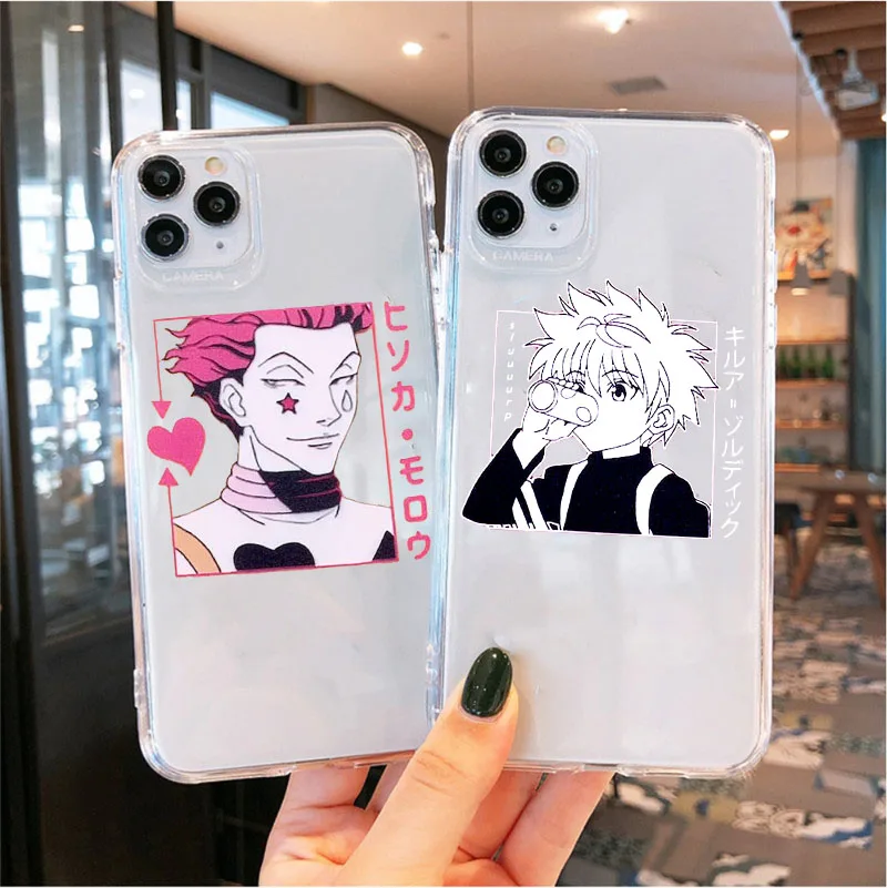 Hunter X Hunter Killua Zoldyck Anime Phone Cover For Iphone 11 12 Pro Max X Xs Xr 7 8 7plus 8plus 6s Se 13 Soft Clear Case Funda Mobile Phone Cases Covers Aliexpress