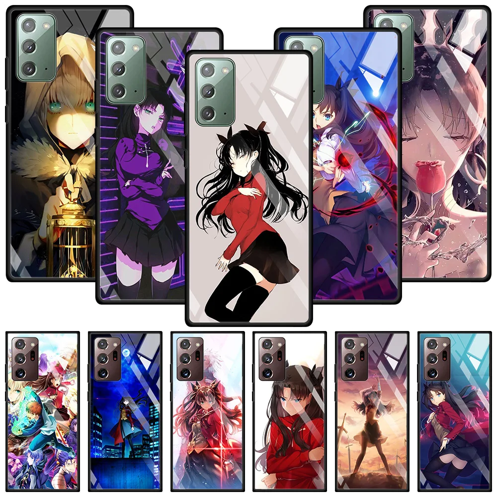 Чехол для телефона Fate Zero Tohsaka Rin Samsung Galaxy Note 20 ultra 5G 10 Plus 10lite 9 8 Fundas силиконовый