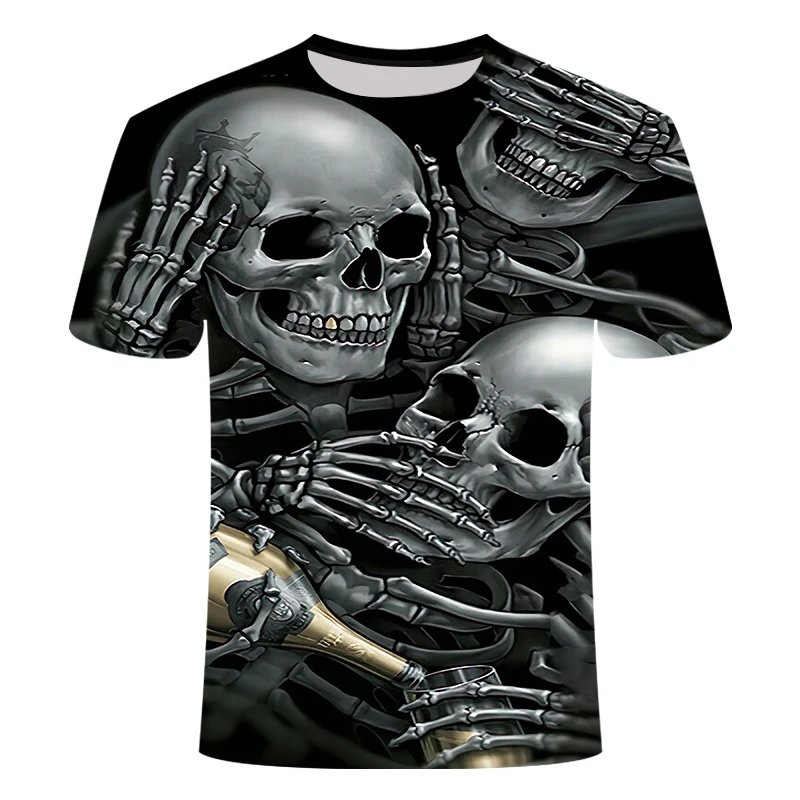 Модная футболка для мужчин/женщин тяжёлый Металл мрачный смерть с косой Объёмный рисунок(3D-принт) футболки короткий рукав Харадзюку Стиль Уличная Топы - Цвет: TX431