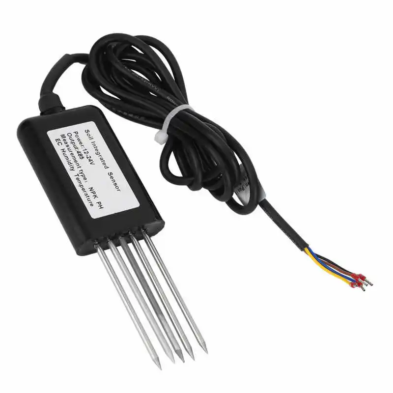 Soil Ph Sensor 1224v Dc Rs485 5pin Soil Ph Npk Temperature And