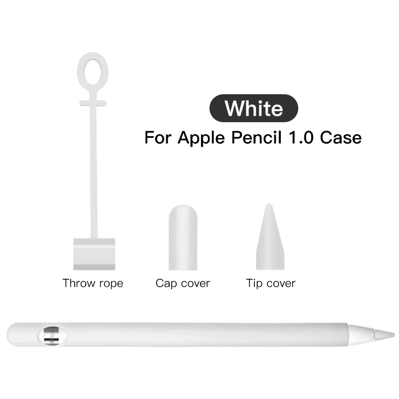 ANKNDO Мягкий силиконовый чехол-стилус для Apple Pencil 1st защитный чехол для планшета стилус протектор для Ipad ручка чехол в виде ракушки