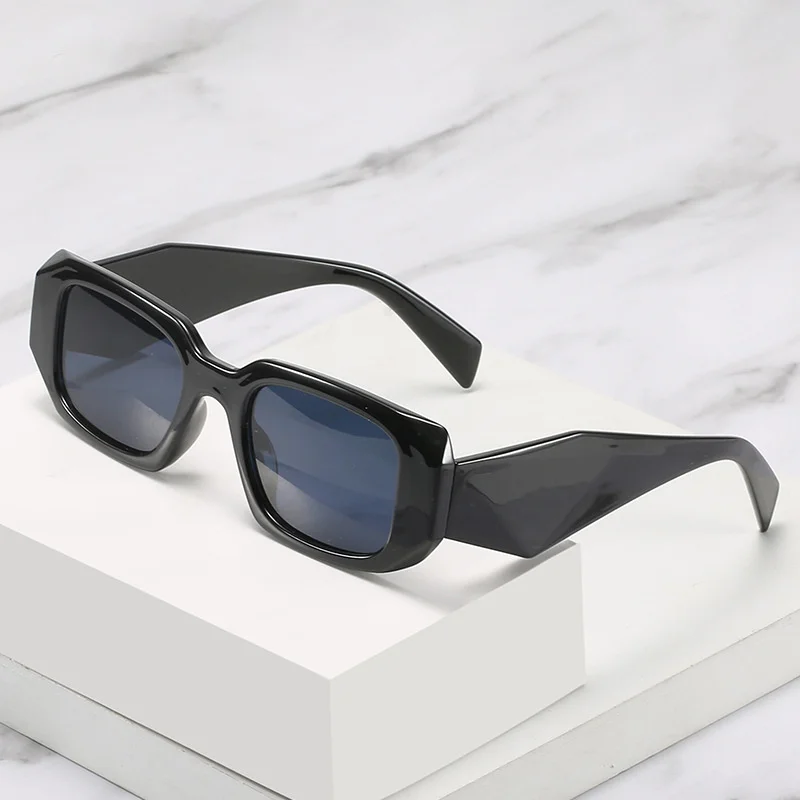 

2022 New Punk Sunglasses Men/Women Brand Designe Sun Glasses Rectangle Eyeglasses Female Eyewears Hip Pop Retro Sunglasses
