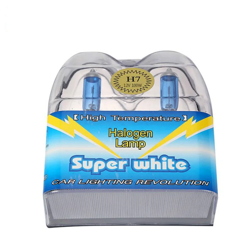 

H7 12V 55W 100W Auto Xenon Halogen Bulbs H7 Car Headlight Bulb Low Beam Fog Light Bulbs H7 Bulb Car Head Light Lamp 5000K White