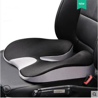 Car Memory Foam Heightening Seat Cushion For Back Pain Coccyx Car Office Chair Wheelchair Support Tailbone Sciatica Relief 