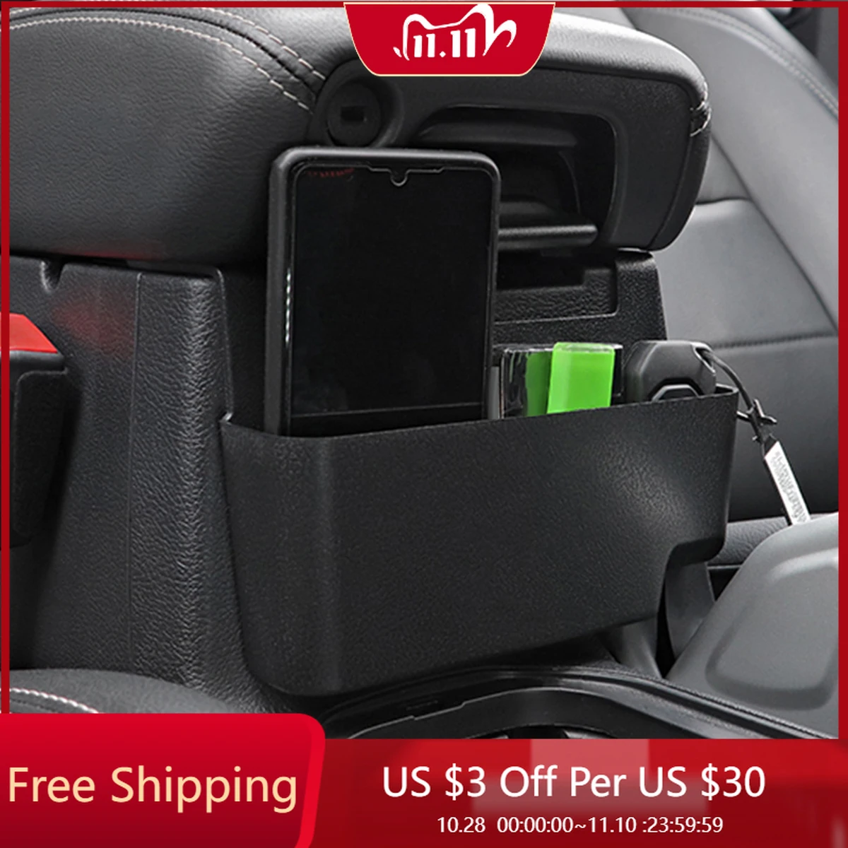 JEEP Gladiator JT Trucks 2020-2021 Armrest Organizer Tray Center Console Hanging Box for Wrangler JL and JLU 2018-2021 | Автомобили и