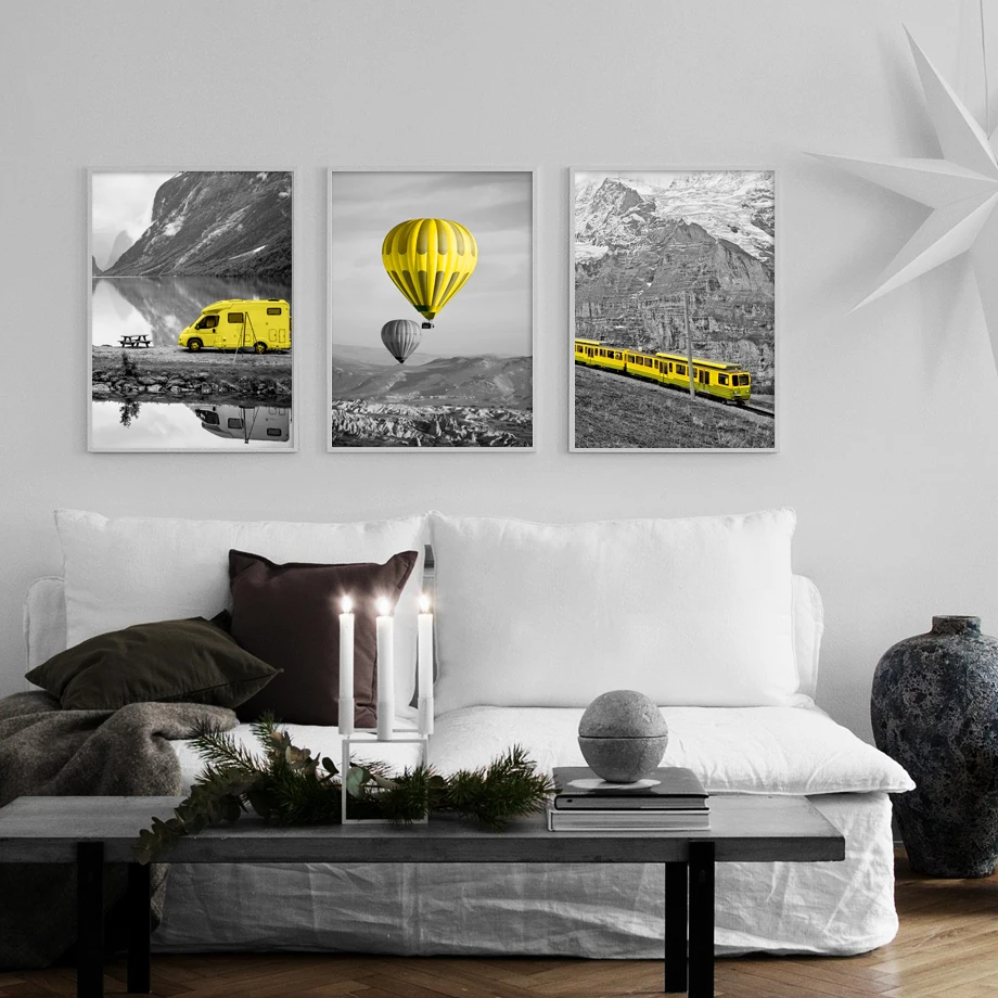 Retro-Paris-Tower-Street-Lovers-Car-Nordic-Posters-And-Prints-Wall-Art-Canvas-Painting-Wall-Pictures