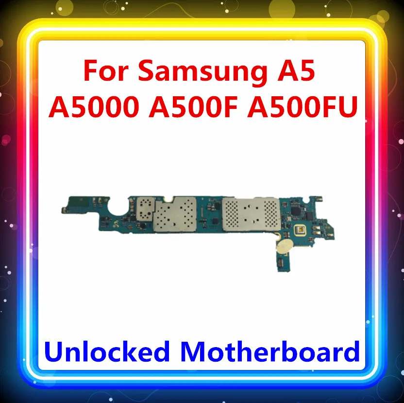 A5 материнская плата разблокированная для samsung Galaxy A5 A5000 A500F A500FU материнская плата с чипами Android OS протестированная материнская плата логическая плата