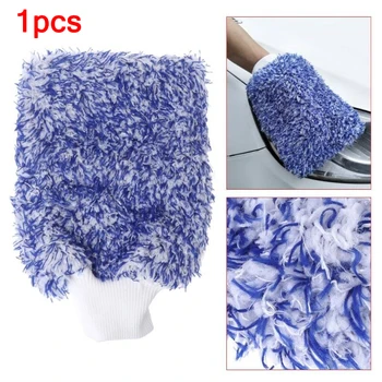 

Detailing Car Wash Glove Washing Comfortable Super absorbent Car Glove Plush