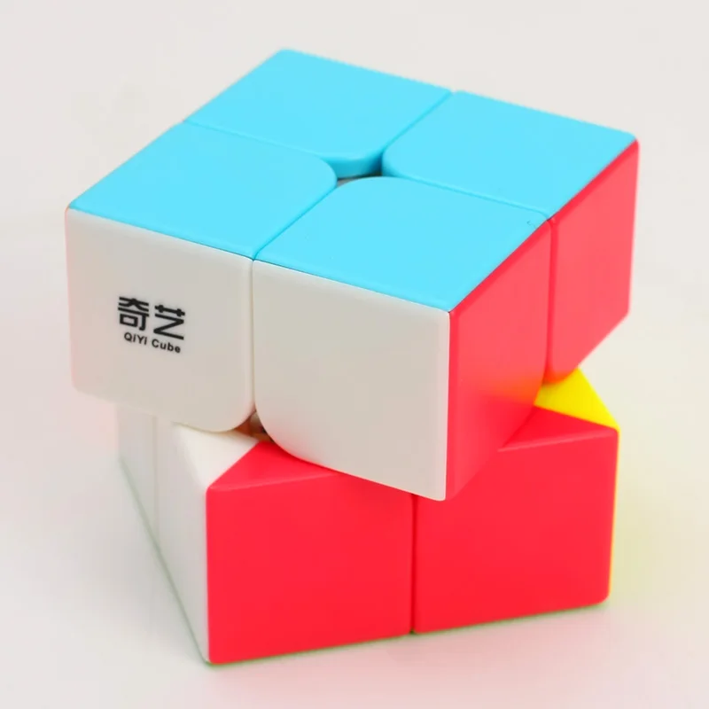 QiYi QiDi S2 2x2 магический куб головоломка для мозга скоростная cubo magico оптовая продажа
