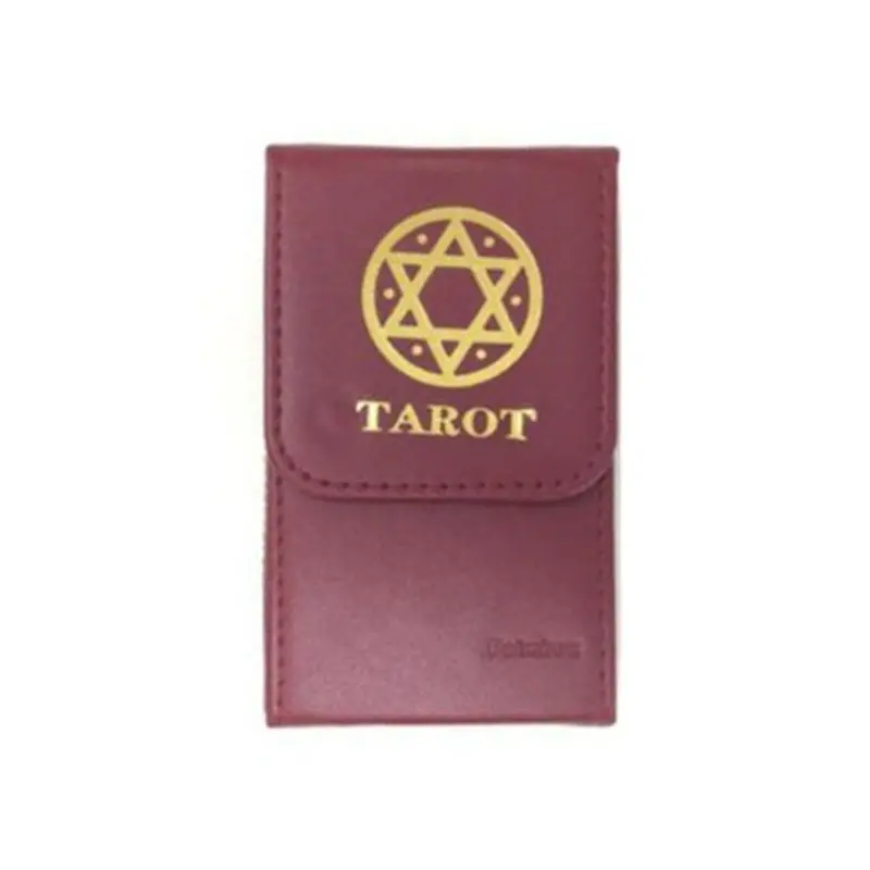 Коробка для хранения Таро Двойная кожаная коробка коллекции карточных игр таро