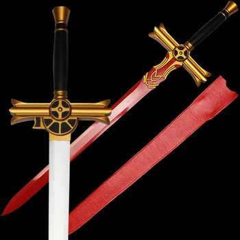 

Free Shipping For Game The league of Zelda's Sword Blue Scabbard Real Steel Blade Anime Prop Cosplay Decorative Supply Plating