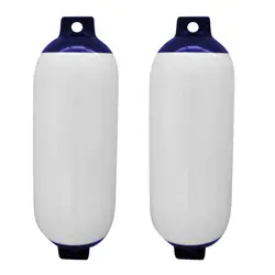 2pcs Boat Inflatable Bumper Marine Boat Fender Buoy Mooring Cushing UV Protection Boat Fenders 4.3x15.7' Yacht Boat Accessories