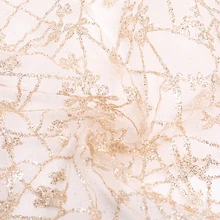 Ширина 150 см горячая штамповка марлевые блестящие цветы шаблон Тюль мягкая сетка для свадебной вечеринки платья пачка тканевые платья, юбки