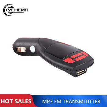 

Auto Car FM Transmitter Modulator Car MP3 Player Wireless Handsfree Music Kit Audio with USB interface Car Charger Accessories