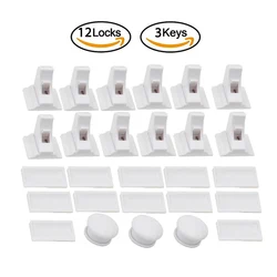 Verrou de sécurité magnétique, Protection des enfants, verrouillage de sécurité pour bébés, verrouillage de tiroir, verrouillage d'armoire, bouchon de porte, limiteur 