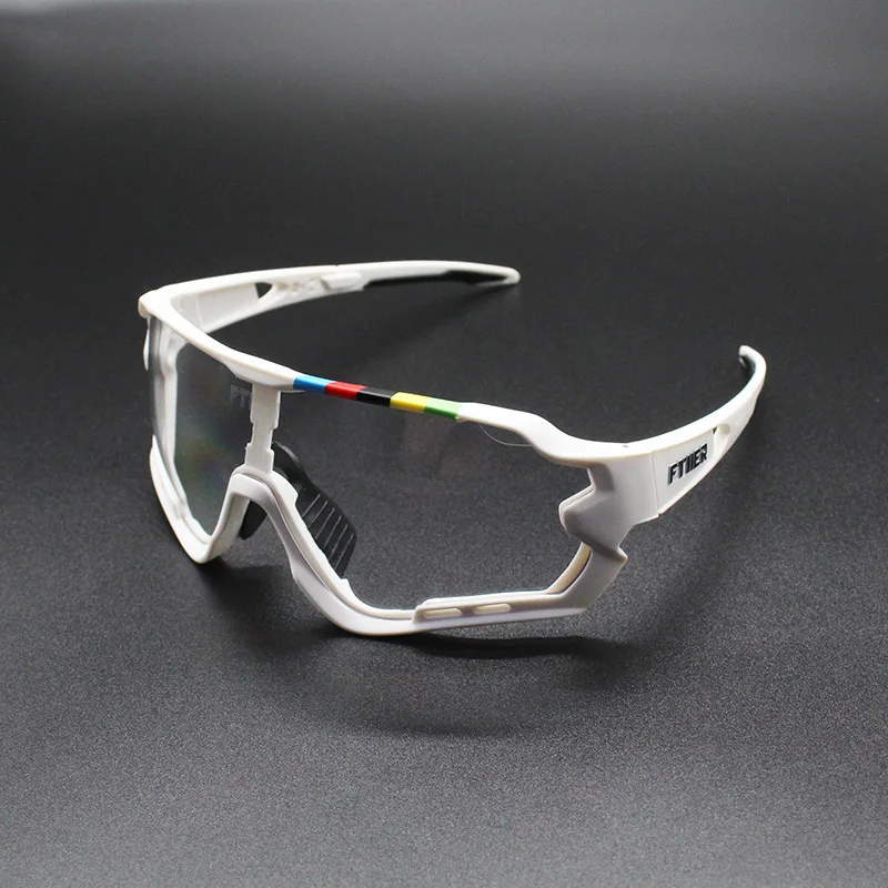 Photochromic Sunglasses Auto Lens TR90 Sports Cycling Discoloration Glasses Men Women MTB Road Bike Bicycle Eyewear