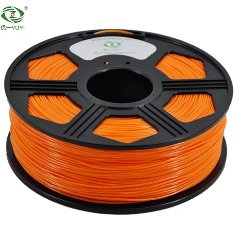 Горячая Распродажа ABS 3d принтеры нити 1,75 мм 1 кг для 3d печати - Цвет: Orange