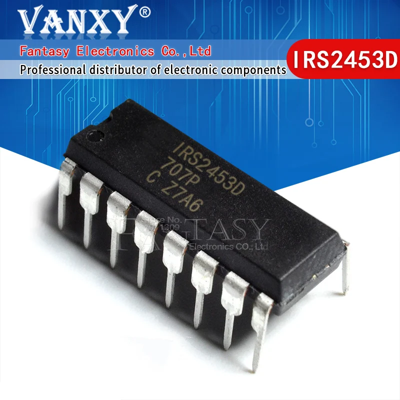 5 шт. IRS2453D DIP16 IRS2453 DIP IRS2453DPBF DIP-16 | Электронные компоненты и принадлежности