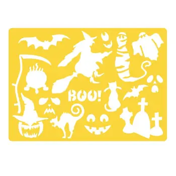 

Halloween Decor Stencils Template for Face Painting DIY Drawing Painting