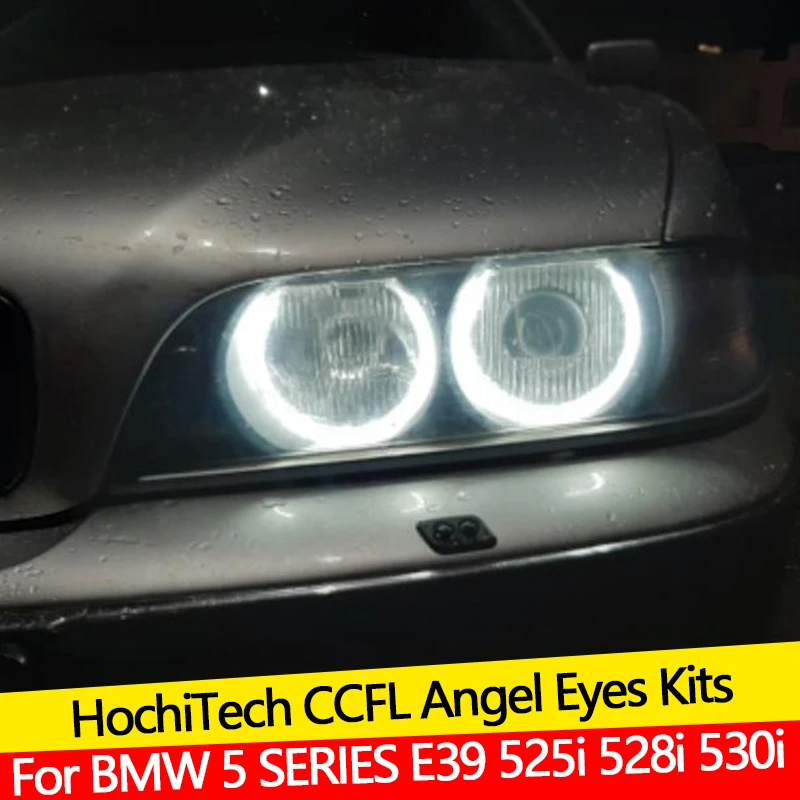 Комплект глаз ангела CCFL кольцо с теплым белым ореолом для BMW 5 SERIES E39 525i 528i 530i 540i 1997