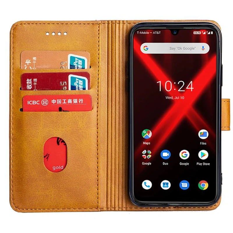 Для Doogee N20 чехол кожаный с чехлом типа кошелек для телефона N 20 Coque силиконовый