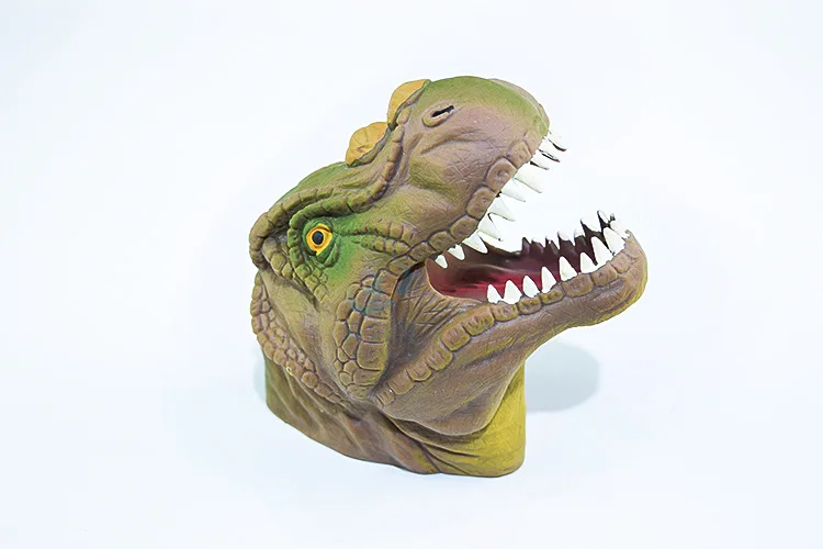 Новое Мягкое Животное тираннозавр ручной кукольный Рисунок Игрушки для косплея перчатки детские игрушки голова животного ручной кукольный рисунок игрушки перчатки