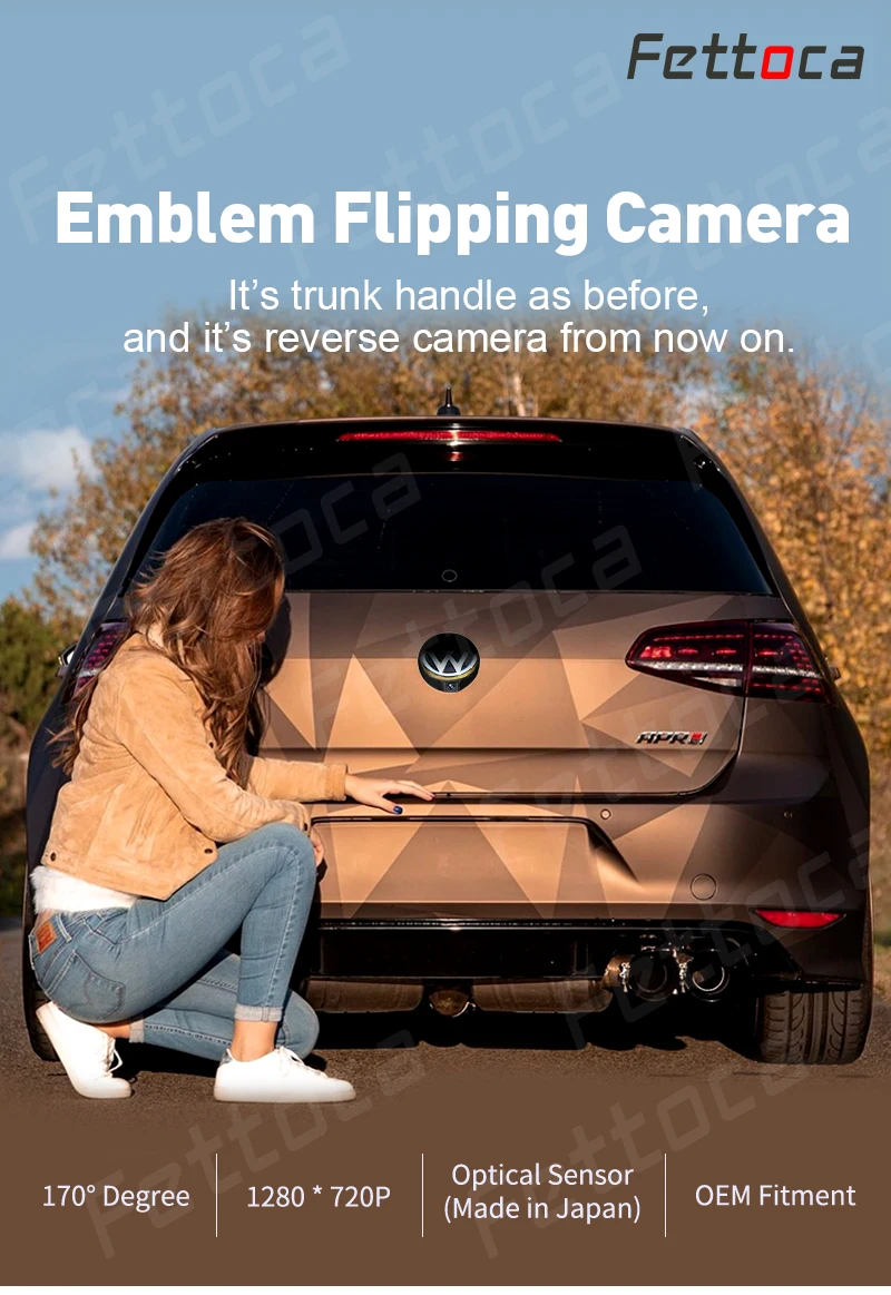 1-VW Logo Flipping camera