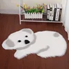 Animal Rug High Quality Long Fluff Panda Koala Sheep Mat Faux Fur Carpet Living Room Bedroom Sofa Cushion Artificial Fluffy Mats 2