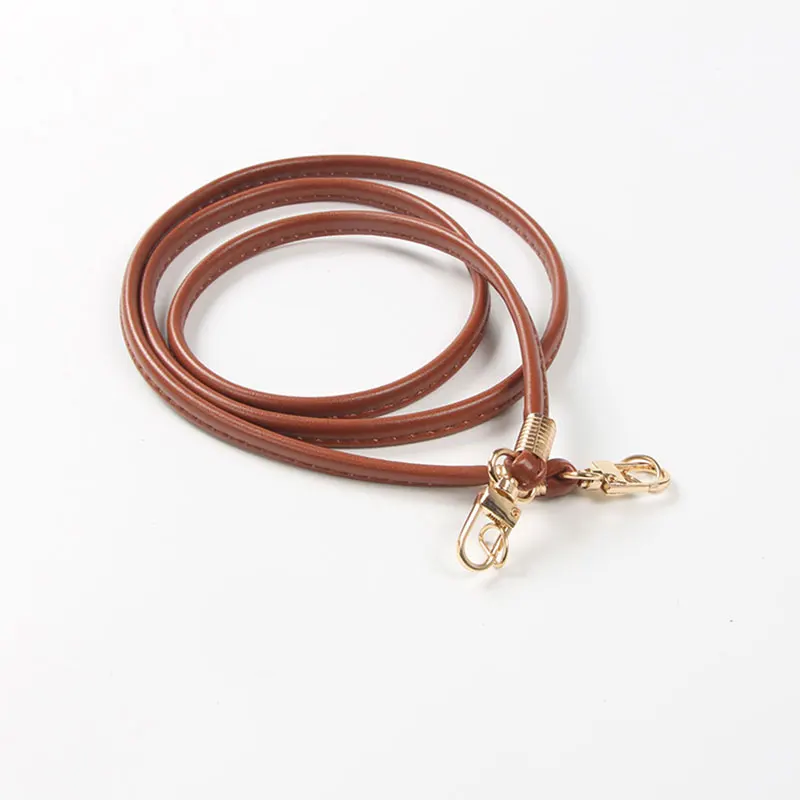 Candy Color Crossbody Small Carry Strap Soft Handbag Handle Bag Accessories PU Strap Sholder Bag Belts Leather Thin Crossbody