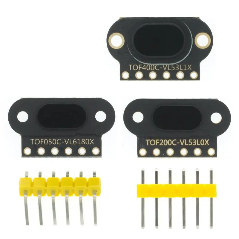VL6180/VL53L0X/VL53L1X Time of Flight (ToF) Laser Ranging Sensor Module TOF050C TOF200C TOF400C 50CM/2M/4M IIC For Arduino STM32 |
