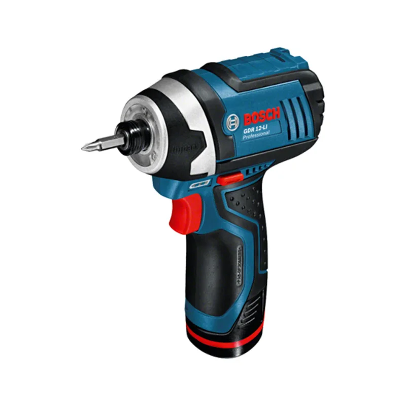 Bosch GDR 12 LI 12V (2x2 0 Ah батареи) Беспроводная электрическая отвертка ударный драйвер