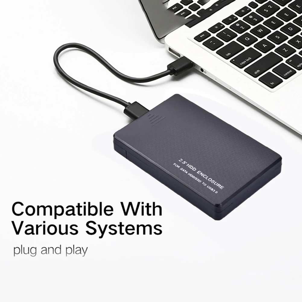 USB 3 0 5 гбит/с 2 дюймовый SATA внешний жесткий диск HDD корпус для пк|Корпус жесткого
