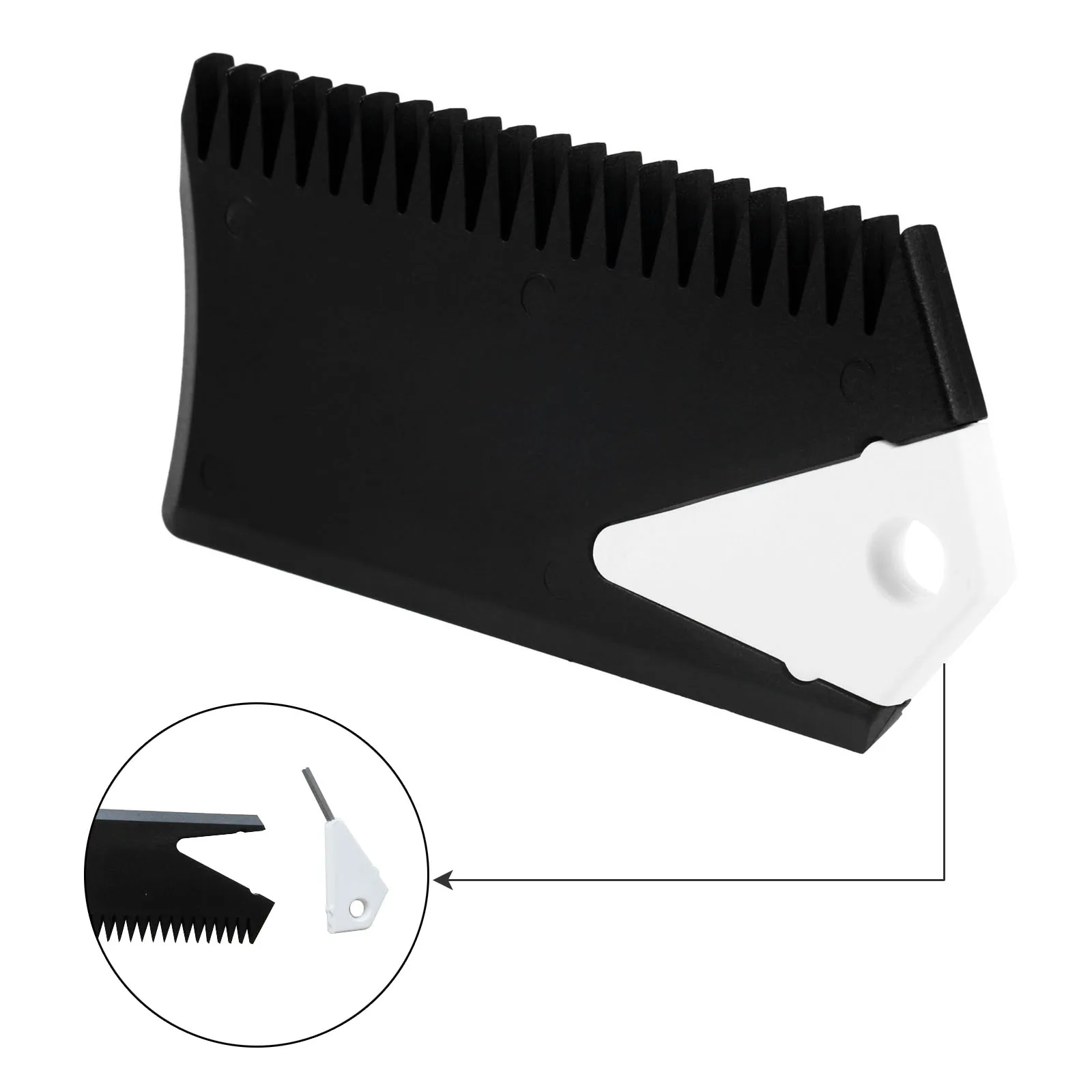 

1Pc Black Plastic Surfboards Comb Wax Cleaner Remove with Fin Key Maintenance Safety Tool for Water Surfing Surf Sport 8x4cm