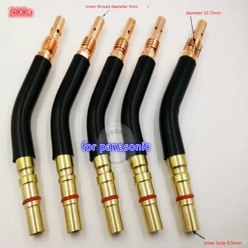 200a gas welding gun bent pipe welder gun parts free shipping