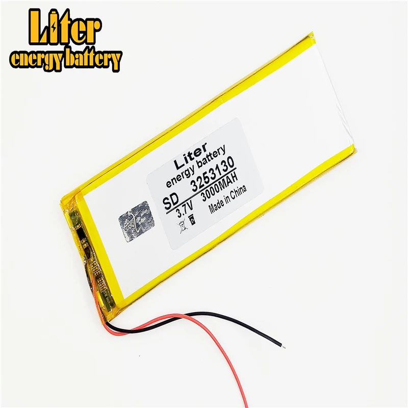 V702 V711 V701 dual-core version of the 3.7V 3253130 3050130 3055130 3000MAH Style Edition Tablet PC built-in battery cell Q9 | Компьютеры