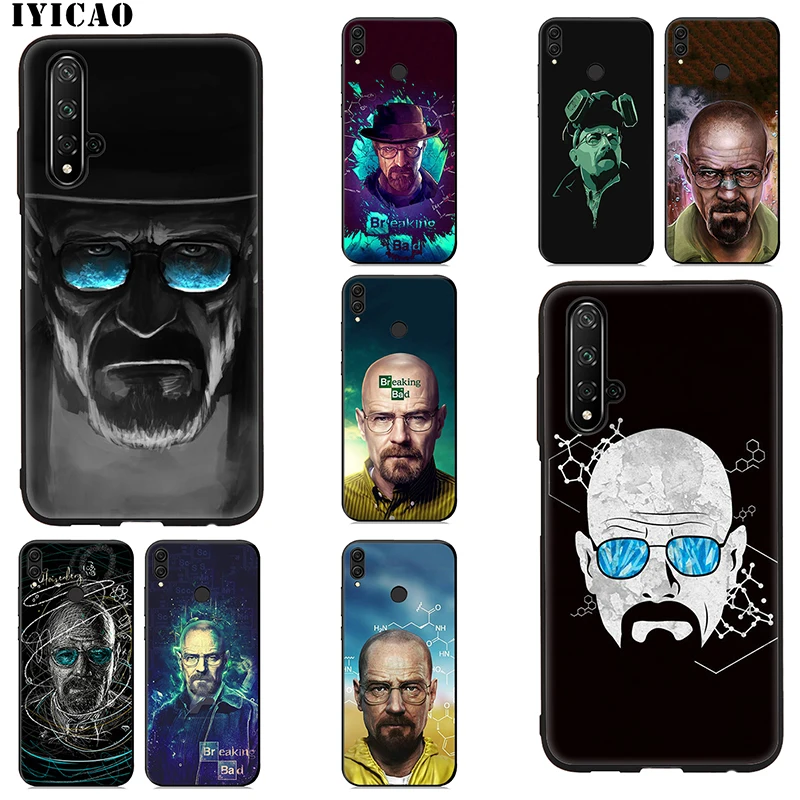 IYICAO Heisenberg Breaking Bad Soft Case for Huawei Mate 30 20 10 Lite Pro Y9 Y7 Y6 Prime 2018 2019 Nova 3i 2i 5i 4 2 |