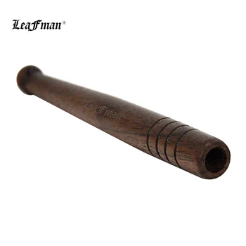 

LEAFMAN Walnut Wooden Tobacco One Hitter Pipe Bat 90MM Natural Handmade Wood Smoking Pipes Mini Hand Pipe