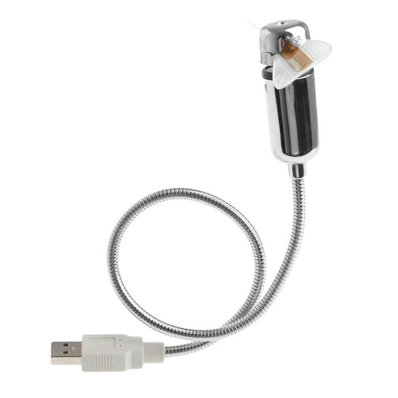 DIY Гибкие S-образные программируемые вентиляторы USB LED MINI RGB Программируемый