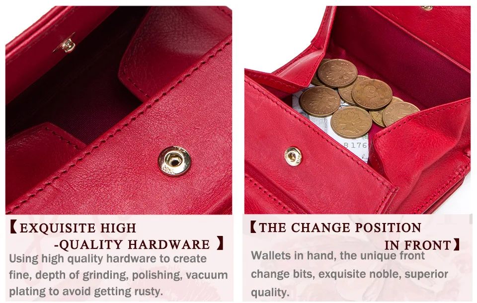 Стильный корейский кожаный женский кошелек три сложения короткий кожаный бумажник однотонные стандартные кошельки