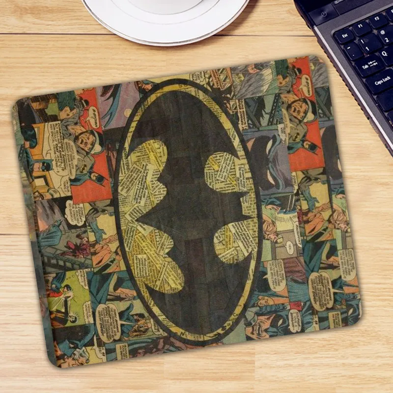 

Batman Logo Gaming Mouse Pad Rubber Mouse Mat Keyboard Pad Desk Mat For Laptop Computer Gamer Mousepad