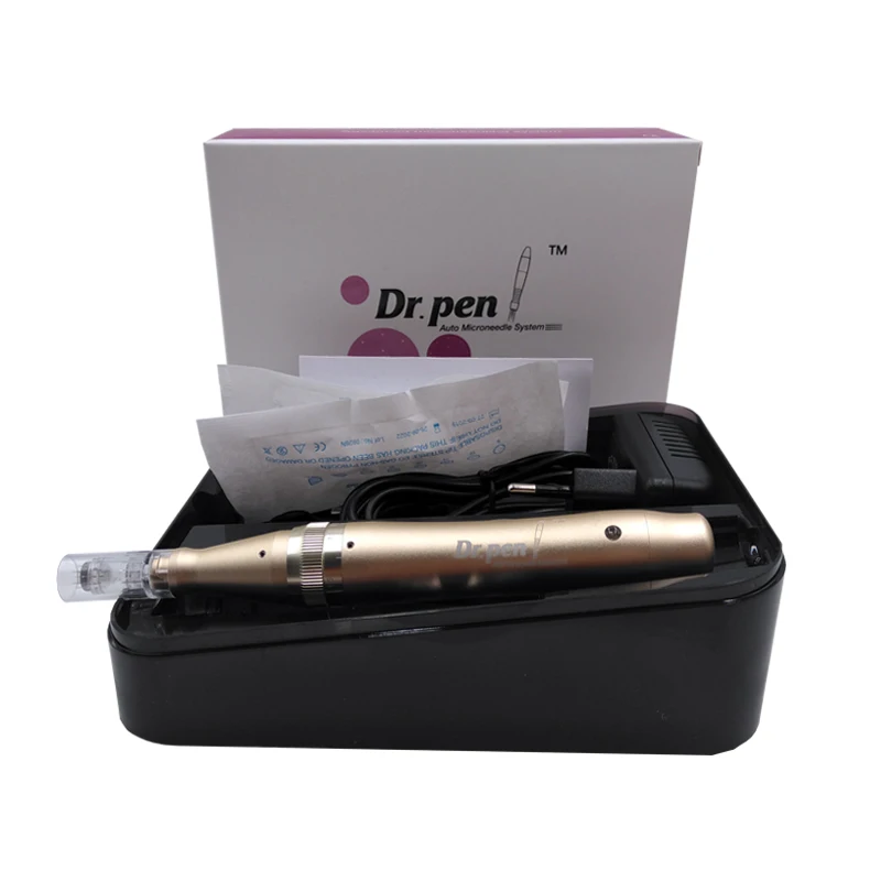 Беспроводная ручка Dr-Pen M5 -W Derma Pen с микроиглой штыковое устройство микроиглами