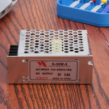 

Switch Power Supply AC110V-220V to DC 5V Power Strong Toughness Electric Portable Source Adapter for CCTV LED Strip