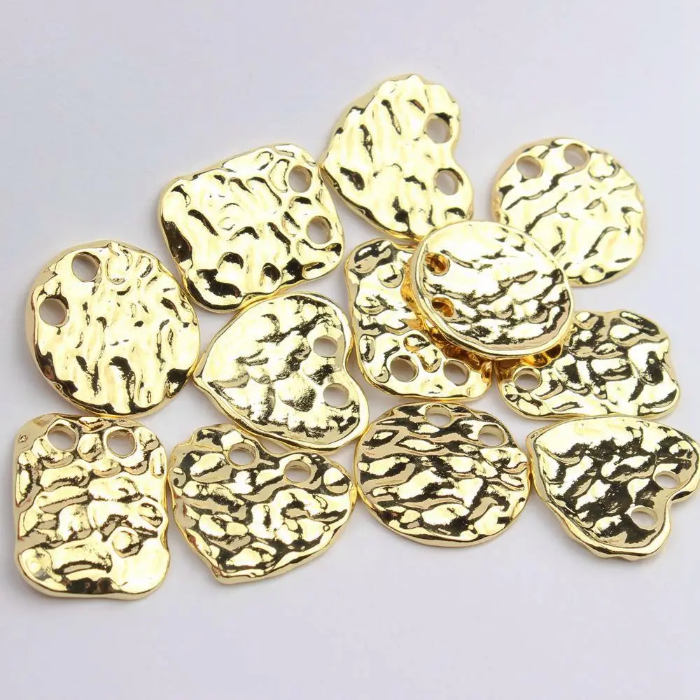

Zinc Alloy Charms Heart Designer Charms 6pcs/lot for Jewelry Making Bulk Nickel Free Earring Charms wholesale