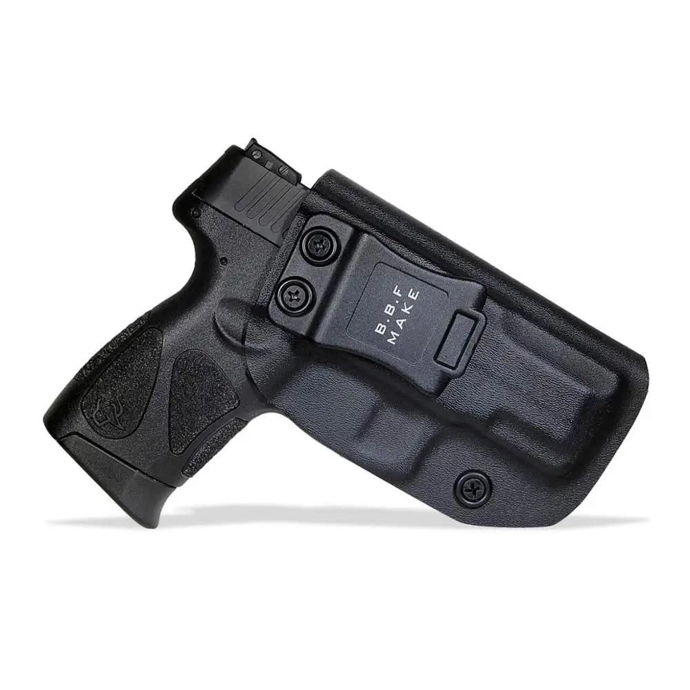 

B.B.F Make IWB KYDEX Gun Holster Fits: Taurus PT111 Pistol Case Inside Concealed Carry Guns Pouch Accessories Bags Belt Clip