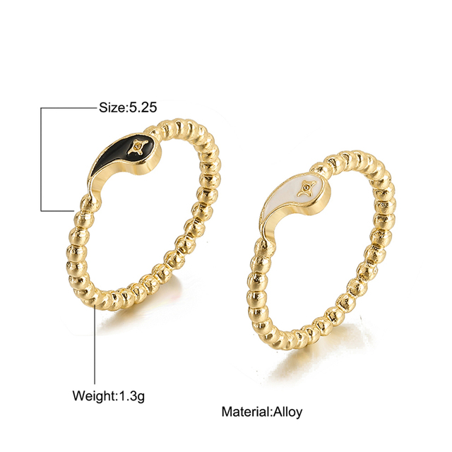 Punk Silver Color Chain Rings Set For Women Girls Fashion Pearl Irregular Finger Rings 2021 Female Knuckle Jewelry Gift