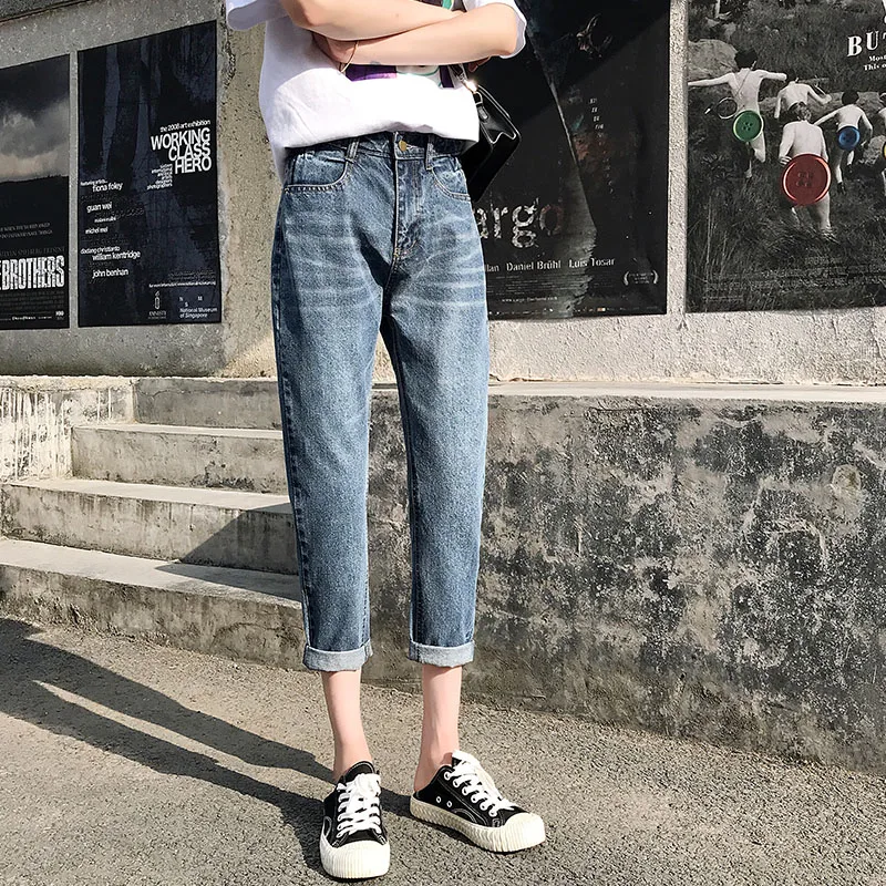 

Cheap wholesale 2019 new Spring Summer Autumn Hot selling women's fashion casual Denim Pants FP25310