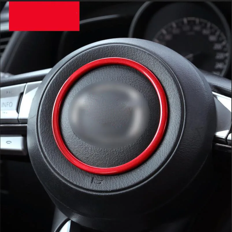 ABS Красный Полный Внутренняя отделка прямой подходит для Mazda 3 Axela